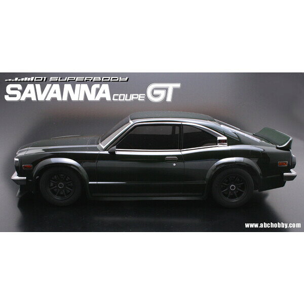 Joshin web 家電とPCの大型専門店のABCホビー 1/10 電動RCカー用 01スーパーボディ マツダ・サバンナクーペGT【67095】 ラジコン用｜アングル3
