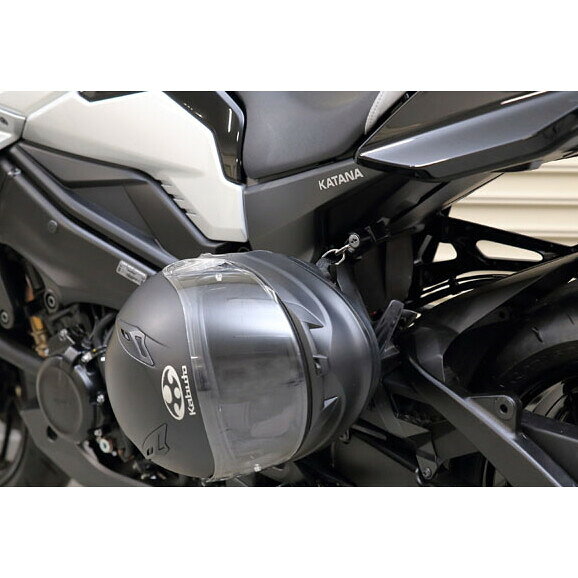 Joshin web 家電とPCの大型専門店のキジマ ヘルメットロック(SUZUKI専用) 303-1599 KATANA 19Y｜アングル3
