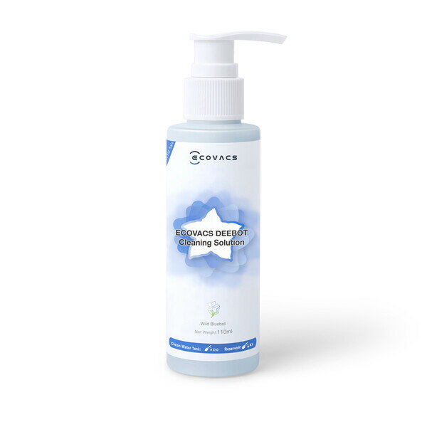 エコバックス ECOVACS DEEBOT X1シリーズ製品専用洗剤　110ml D-SO01-0021 ECOVACS 洗浄液 洗浄剤 [DSO010021]