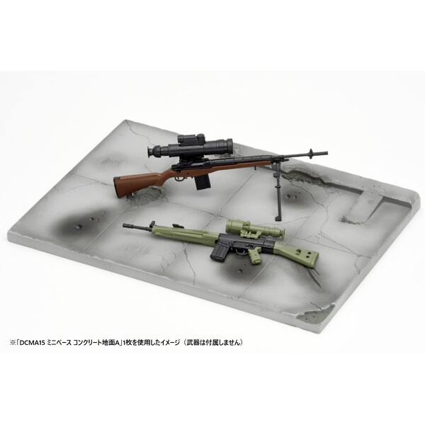 トミーテック 1/144 DCMA15 ミニベース　コンクリート地面A【323747】 ジオラマベース
