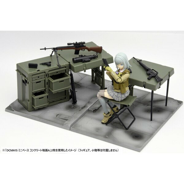 トミーテック 1/144 DCMA15 ミニベース　コンクリート地面A【323747】 ジオラマベース