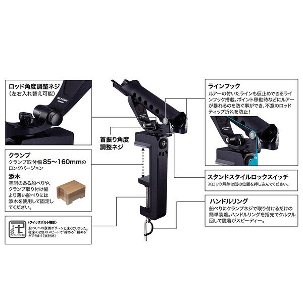 第一精工 マルチスタンド160 02043 DAIICHISEIKO 竿掛け
