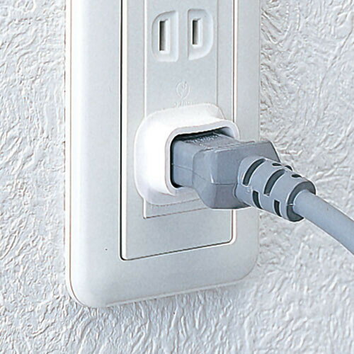 TAP-PSC1N50 サンワサプライ プラグ安全カバー（ホワイト・50個入り） [TAPPSC1N50]