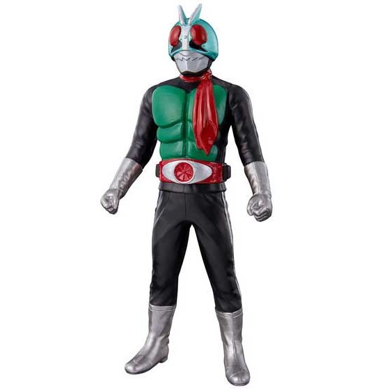 バンダイ 仮面ライダーソフビシリーズ　仮面ライダー（新1号）