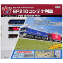 ［鉄道模型］カトー 【特典付き】(N) 10-020 Nゲージスターターセット EF210コンテナ列車