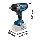 GDS18V-1050HCH ボッシュ 18V コードレスインパクトレンチ 本体のみ BOSCH 3