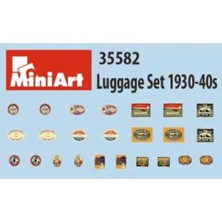 ミニアート 【再生産】1/35 ラゲージセット1930-40年代【MA35582】 プラモデル