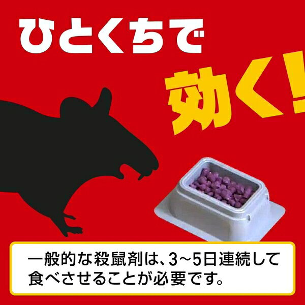 Joshin web 家電とPCの大型専門店のネズミ ねずみ 鼠 殺鼠剤 ラット 駆除 退治 撃退 屋根裏 デスモアプロ ハーフ トレータイプ 2トレー アース製薬 デスモアプロHトレ-2セツト｜アングル3