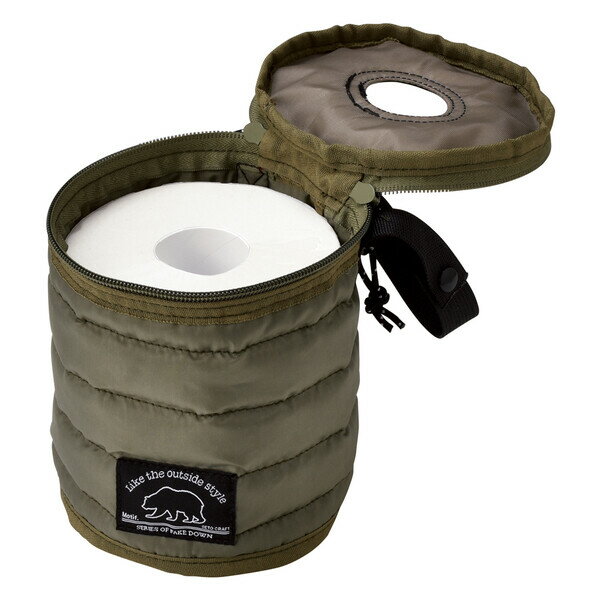 セトクラフト フェイクダウンロールティッシュケース グリーン 127-101858 EN FANCE [127101858] [2]