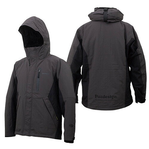 パズデザイン BSウォームレインスーツ3 Lサイズ(ガンメタブラック) SBR-043_L(ガンメタブラック) Pazdesign BS WARM RAIN SUIT III