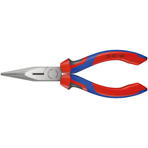クニペックス ラジオペンチ 160mm (台紙付き) 25 02 160 KNIPEX