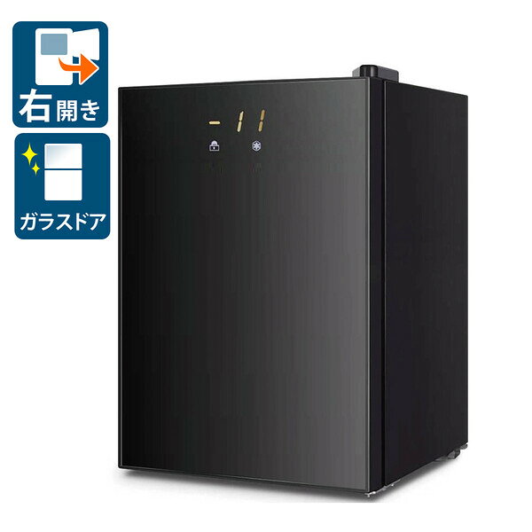 （標準設置料込_Aエリアのみ）ウィンコド 60L 1ドア冷凍庫 直冷式（ブラック） TH-GTR60L-BK 【フリーザー】WINCOD [THGTR60LBK] 2