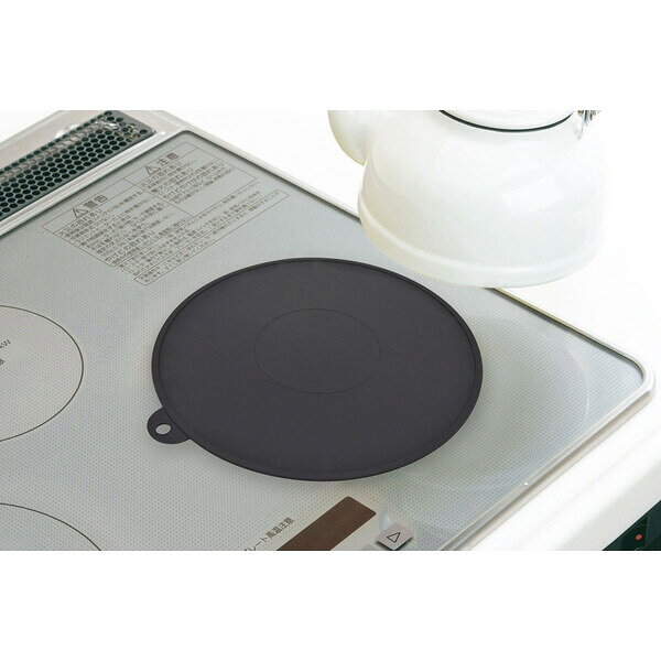 Joshin web 家電とPCの大型専門店のオビタス IH用 シリコンマット ブラック 2枚セット 3040614 [3040614]｜アングル2