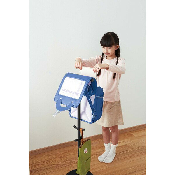 山崎実業 ランドセルスタンドスマート(ブラック) 03495(ヤマジツ) [03495ヤマジツ] [3]