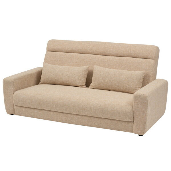 東谷 ノルム 二人掛けソファー(ベージュ) GS-100BE 【メーカー直送品】 [GS100BE] [2]