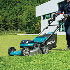 マキタ 40Vmax 充電式芝刈機 (本体のみ) 刈込幅480mm MLM001GZ makita