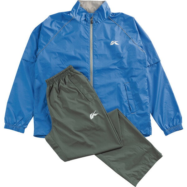 キャスコ メンズ レインウェア上下セット(ブルー・サイズ：L) ARW-007-BL-L kasco