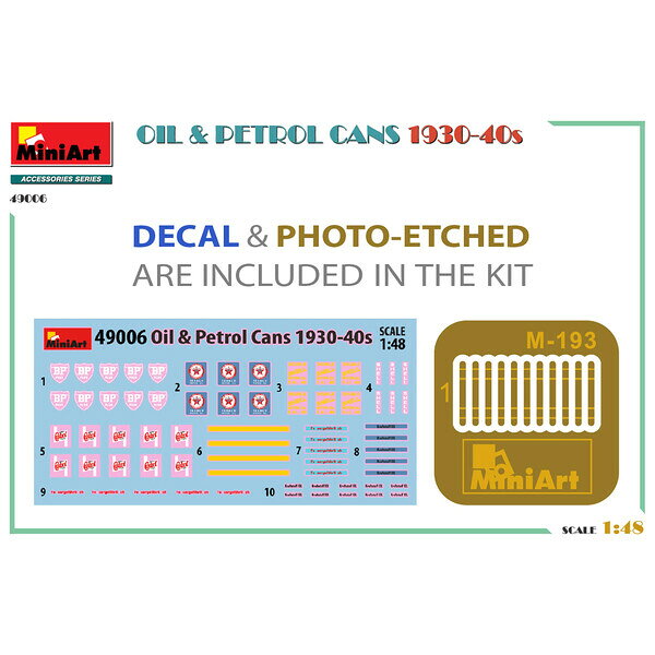 Joshin web 家電とPCの大型専門店のミニアート 1/48 石油＆ガソリン缶1930-40年代 【MA49006】 ストラクチャー｜アングル2