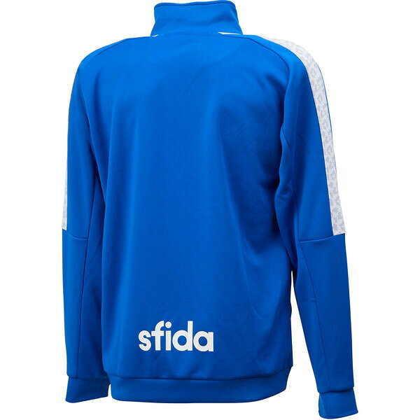 sfida（スフィーダ） BP ウォームアップジャケット（ブルー・サイズ：M） IMO-SA21812-BLU-M