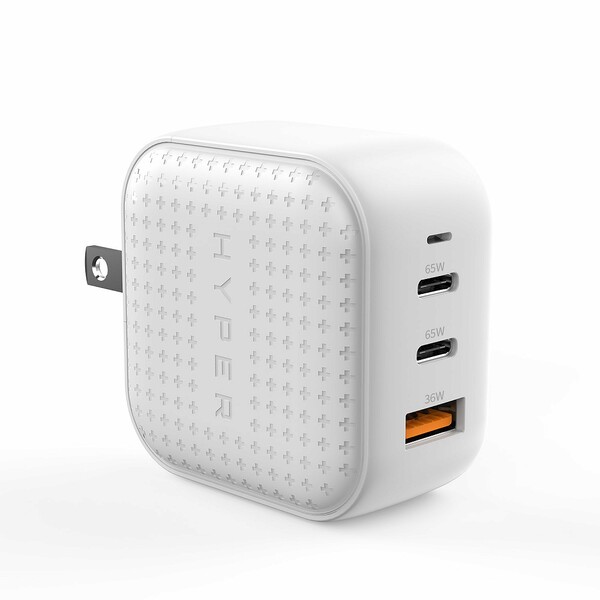 HYPER HyperJuice GaN 66W USB-C ACアダプタ(ホワイト) HP-HJ265WH