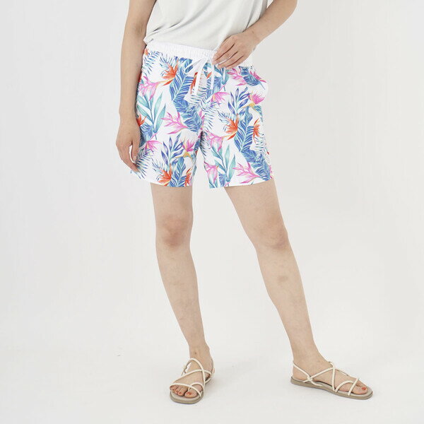 922404-WHT-M RUSTY レディース　ボードショーツ（ホワイト・サイズ：M） ラスティ