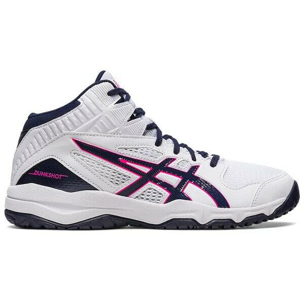 1064A006-108-23.0 アシックス ジュニア　バスケットボールシューズDUNKSHOT MB 9（WHITE/MIDNIGHT・サイズ：23.0cm） asics　STANDARD　ダンクショット MB 9 2