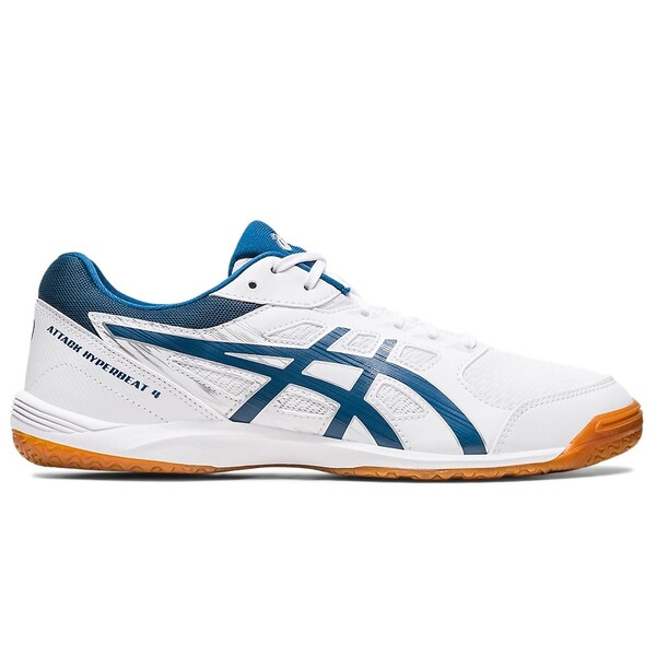 アシックス 卓球シューズ　ATTACK HYPERBEAT 4（WHITE/MAKO BLUE・サイズ：23.0cm...