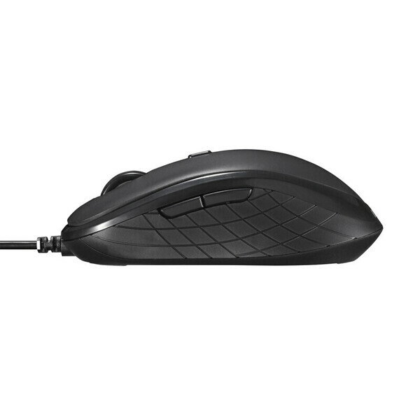 バッファロー 有線BlueLEDマウス 5ボタン（ブラック） BSMBU310BK