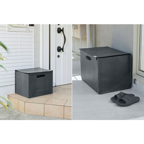 キングジム ゴミストレージボックス (Sサイズ・グレー) KSP5802 GARBAGE STORAGE BOX [KSP5802] [3]