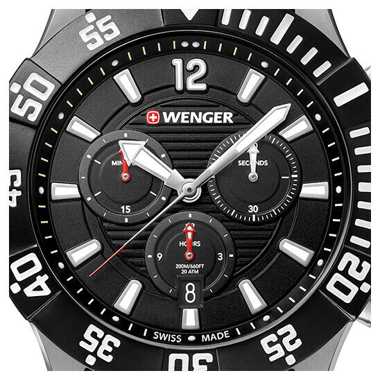 ウェンガー 【国内正規品】WENGER　SEAFORCE CHRONO クオーツ　メンズタイプ 01.0643.118【返品種別B】
