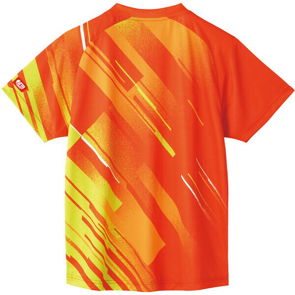 TSP-612202-2000-L ヴィクタス 卓球 ユニセックス エナジーゲームシャツ（オレンジ・サイズ：L） VICTAS 2