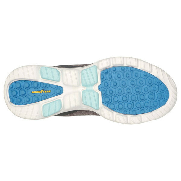 スケッチャーズ レディース・スパイクレス・ゴルフシューズ（グレー/ブルー・サイズ：22.5cm） SK-123034-GRBL-225 スケッチャーズ GO GOLF WALK 5