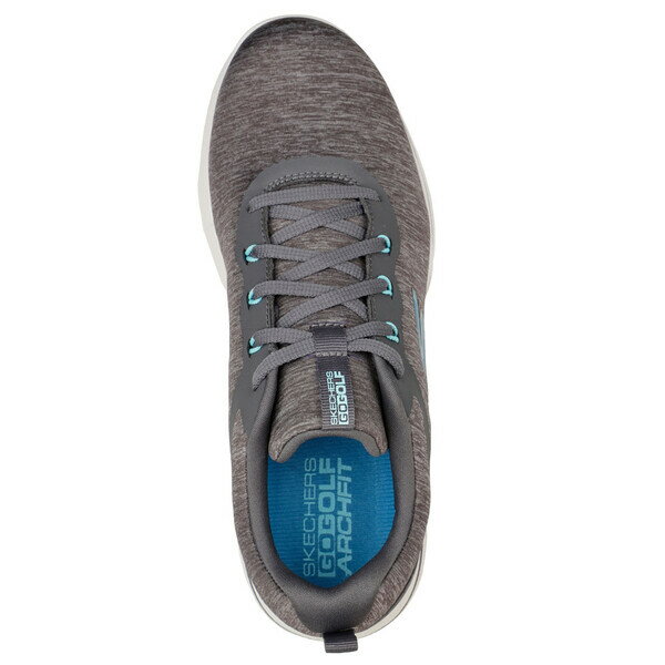 スケッチャーズ レディース・スパイクレス・ゴルフシューズ（グレー/ブルー・サイズ：24.5cm） SK-123034-GRBL-245 スケッチャーズ GO GOLF WALK 5