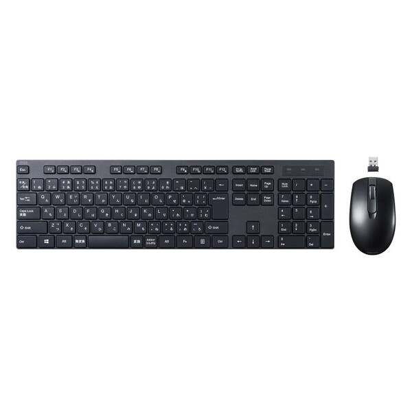 サンワサプライ 静音 マウス付 USBワイヤレ...の紹介画像2