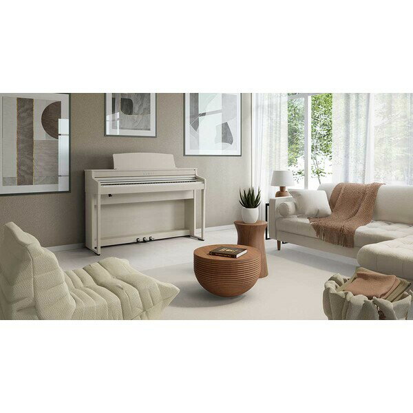 カワイ 電子ピアノ(プレミアムホワイトメープル調)【高低自在椅子＆ヘッドホン付き】 CA401-A KAWAI Concert Artist SERIES