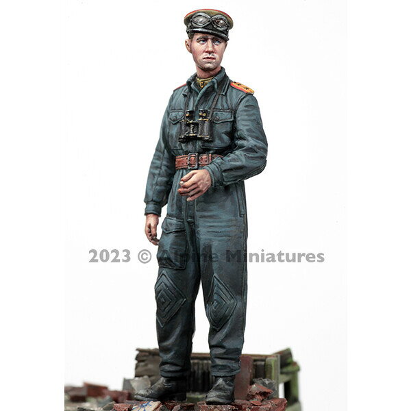 アルパイン 1/35 WWII 露 ソビエト軍戦車兵 士官#2【AM35307】 レジンフィギュア