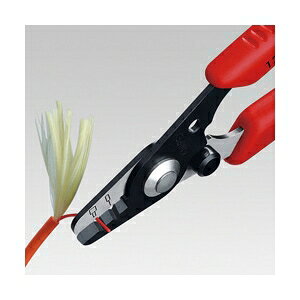クニペックス 光ファイバー用ストリッパー 130mm (台紙付き) 12 82 130 KNIPEX