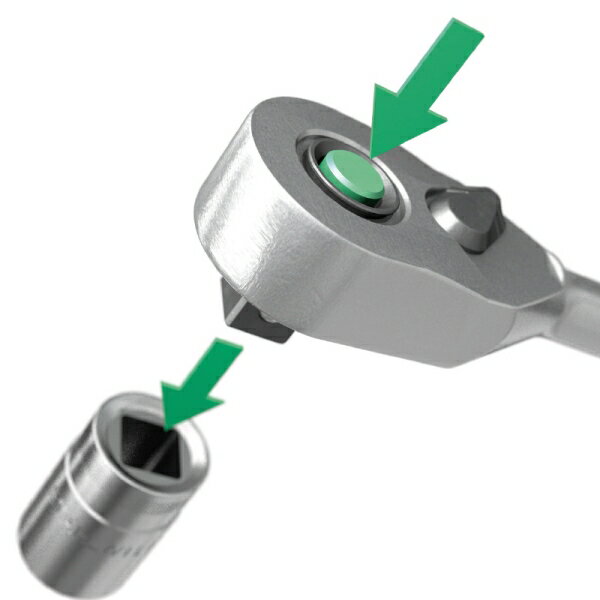 STAHLWILLE (1/2”SQ) フレックスラチェット (13261010) 517QR スタビレー