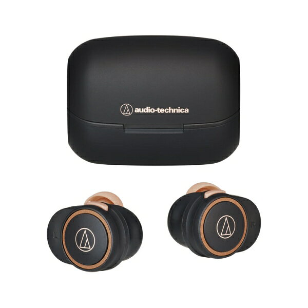 オーディオテクニカ 完全ワイヤレス　Bluetoothイヤホン(ブラック) ATH-CK1TW-BK a...