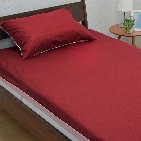 西川(nishikawa) 日本製綿100%敷きふとんカバー ME00(シングル・ピンク/レッド) 2187-01472-100 mee(ミーィ) [218701472100] [2]