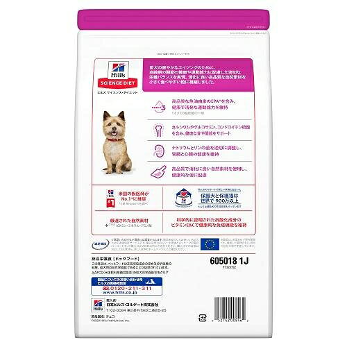 サイエンスダイエット シニア アドバンスド 小型犬用 高齢犬用 3kg 日本ヒルズ シニアアドバンスドコガタ3KG jism-13698776 Joshin web 家電とPCの大型専門店 サンプル画像2