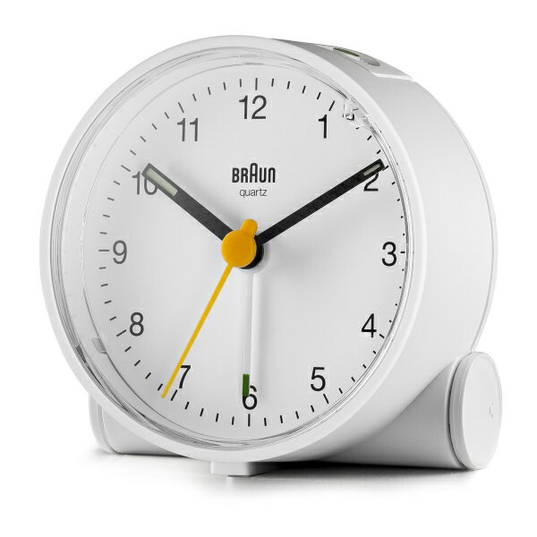 ブラウン 目覚まし時計 BRAUN Analog Alarm Clock BC01W [BC01W]【返品種別A】