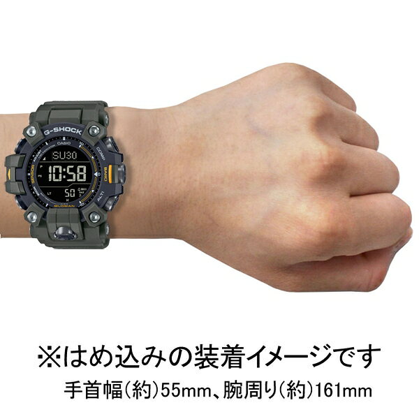 カシオ 【国内正規品】G-SHOCK（ジーショック）　MASTER OF G MUDMAN ソーラー電波...
