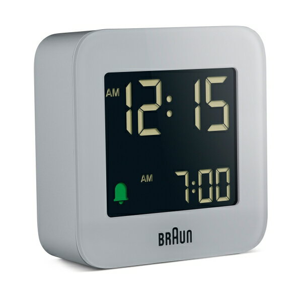 ブラウン 目覚まし時計 BRAUN Digital Alarm Clock BC08G [BC08G]【返品種別A】