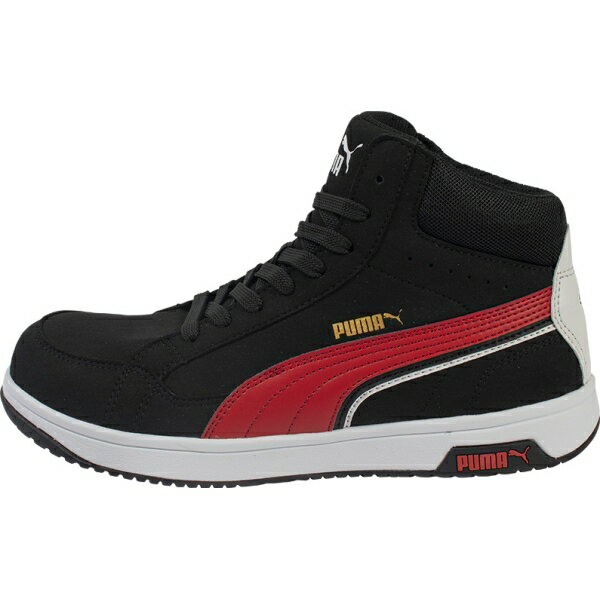 プーマ HERITAGE Airtwist 2.0 ブラック Mid 27.0cm JSAA規格 A種 静電気帯電防止 63.210.0-BK-27.0 PUMA SAFETY