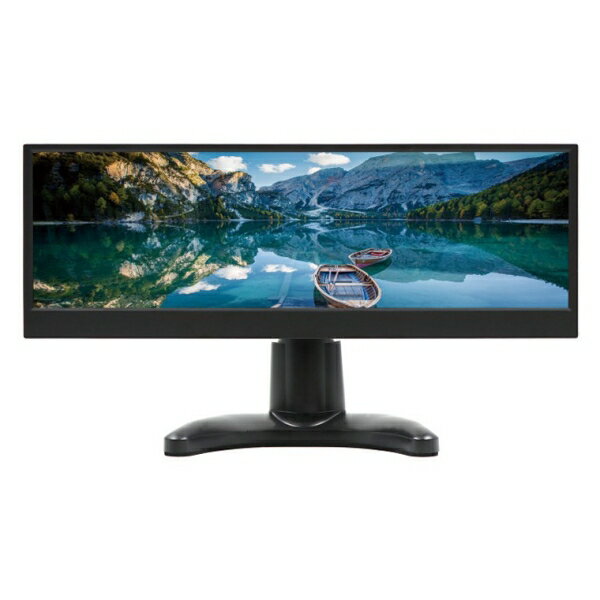 ITPROTECH｜アイティプロテック バータイプ液晶ディスプレイ(14型/IPS/3840×1100/60Hz/miniHDMI/USB TYPE-C・microUSB-D-Sub/VESA)(ブラック) Screen Plus LCD14HCV-IPSW - Image 2