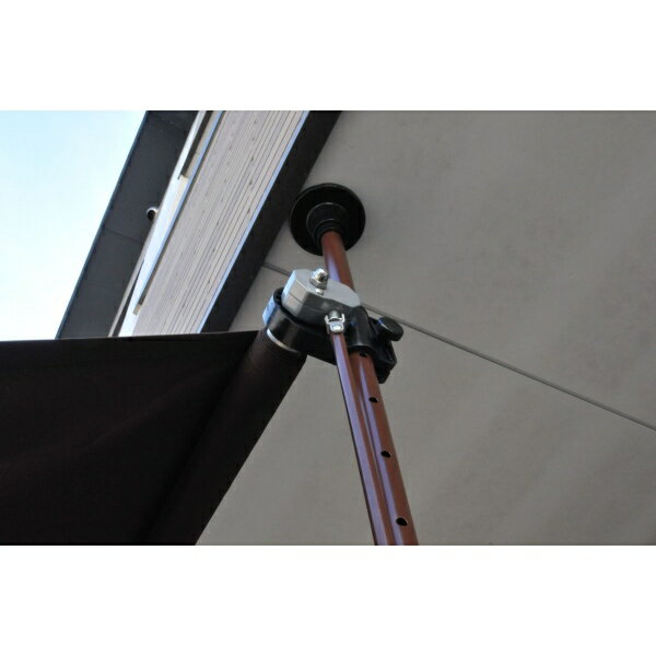 タック 物干し竿付きオーニング4 2m ブラウン TAN-900-20A