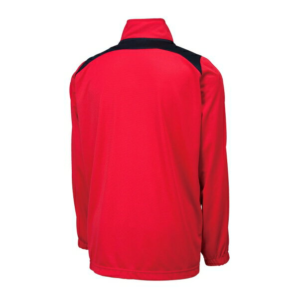 P2MC717062130 ミズノ ウォームアップシャツ　ジュニア(レッド・サイズ：130) MIZUNO　サッカー/フットボール 2