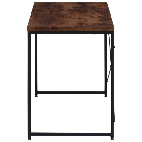 14644 不二貿易 ワークデスク(ブラウン/ブラウン) ナビア [14644フジボウエキ] [2]