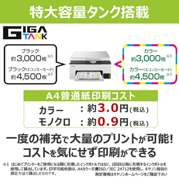 キヤノン A4カラーインクジェットプリンター複...の紹介画像2